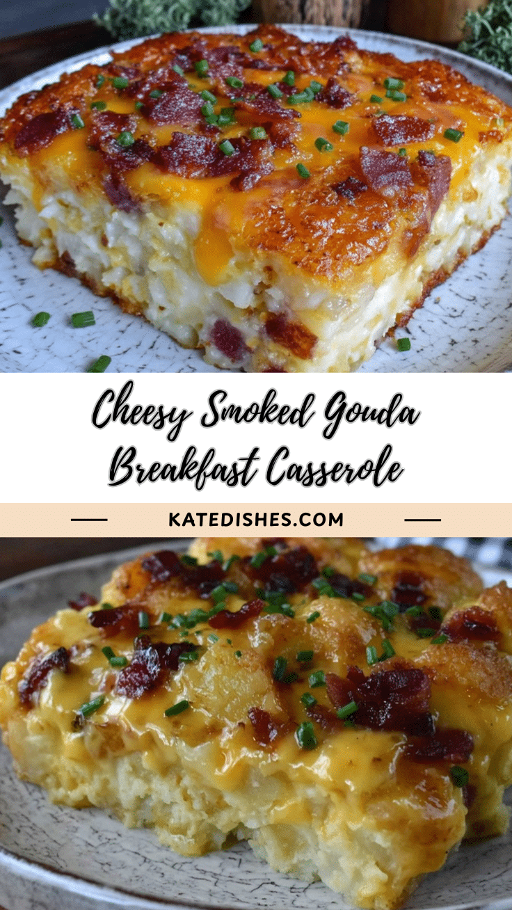 breakfast potato casserole with smoked gouda recipe