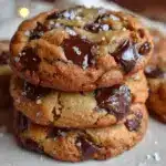 brown butter chocolate chip cookies - featured image