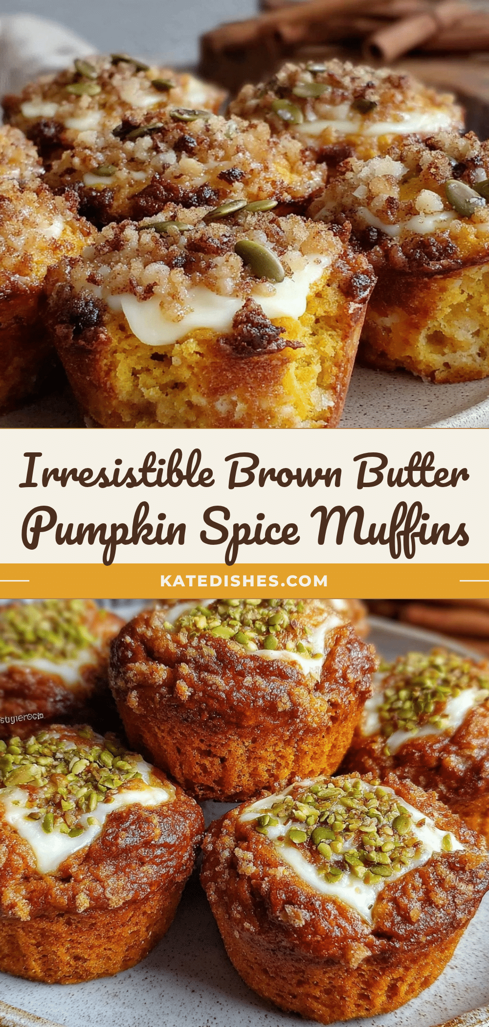 brown butter pumpkin spice muffins recipe