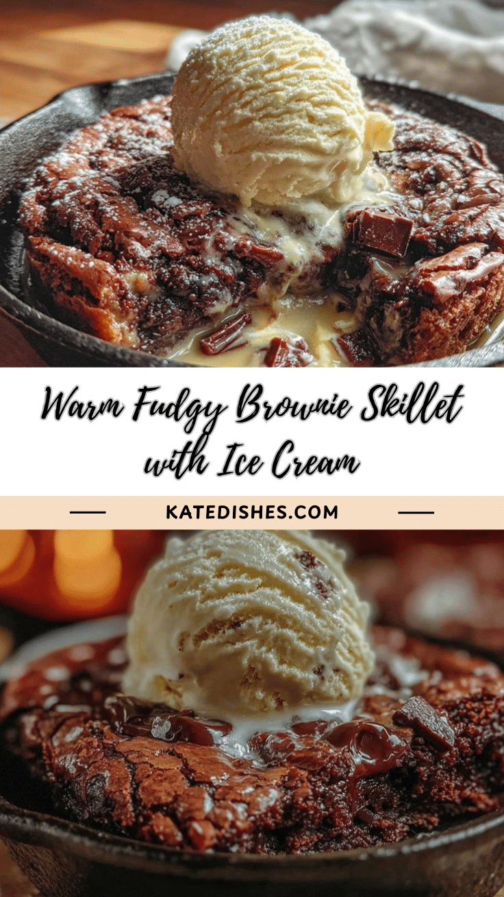 brownie mix cookie skillet recipe