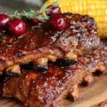 cherry cola bbq ribs - featured image