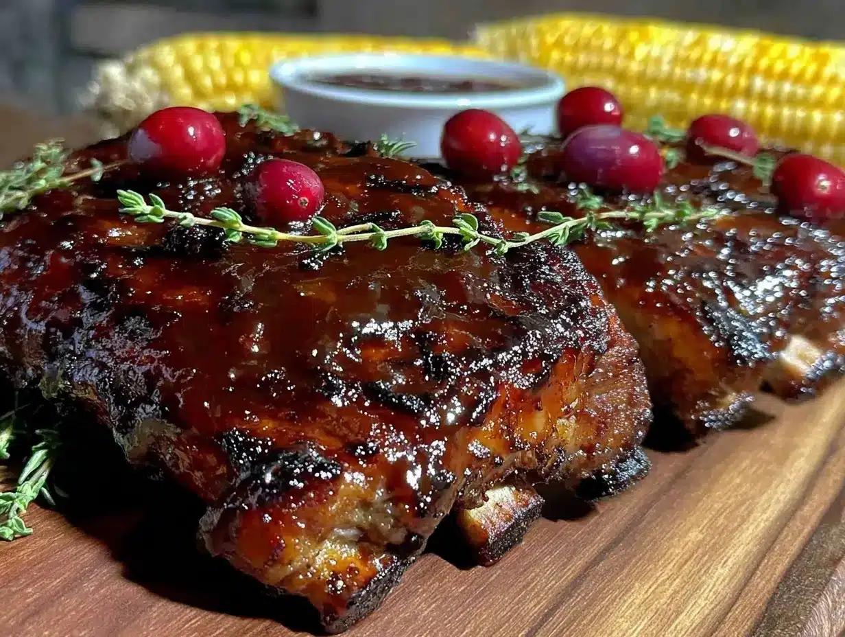 cherry cola bbq ribs preparation steps