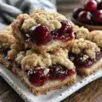 cherry pie bars - featured image