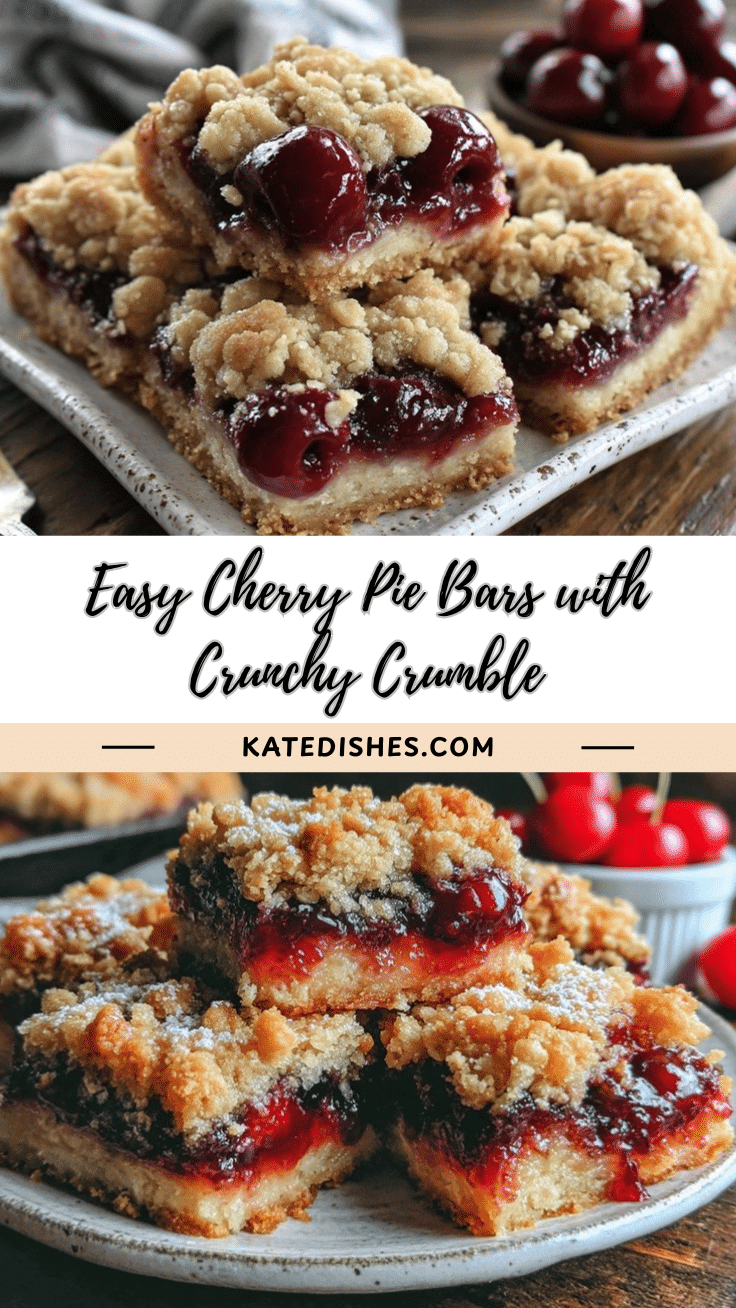 cherry pie bars recipe