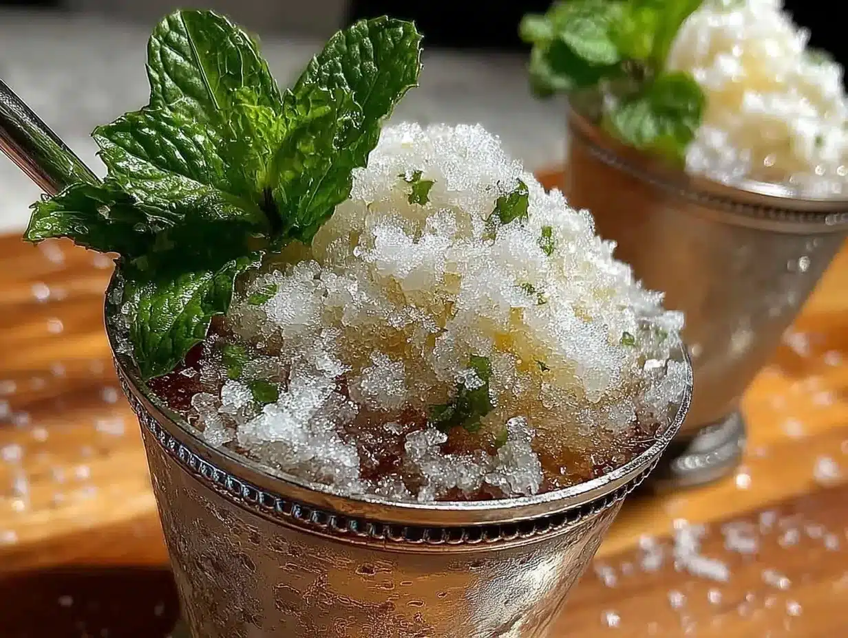classic mint julep preparation steps