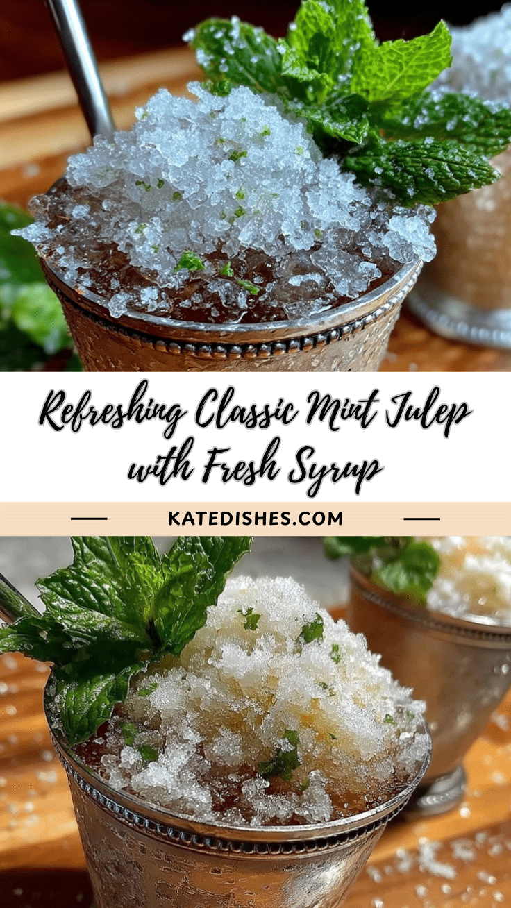 classic mint julep recipe