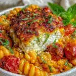 creamy baked feta pasta - featured image