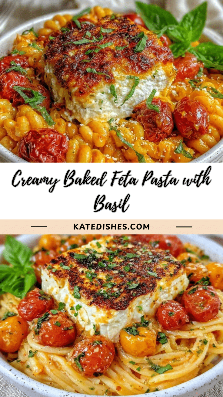 creamy baked feta pasta recipe