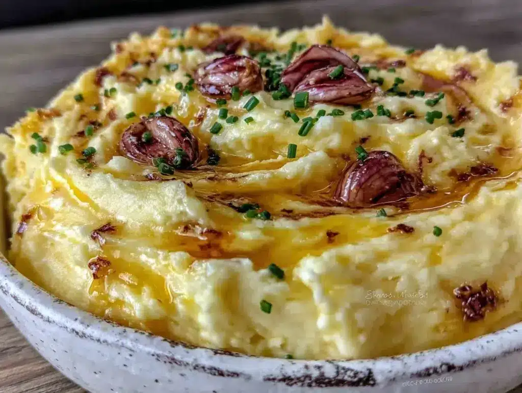 creamy brown butter mashed potatoes - featured image