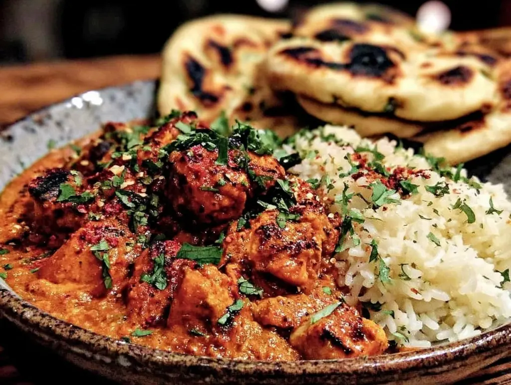 creamy chicken tikka masala - featured image