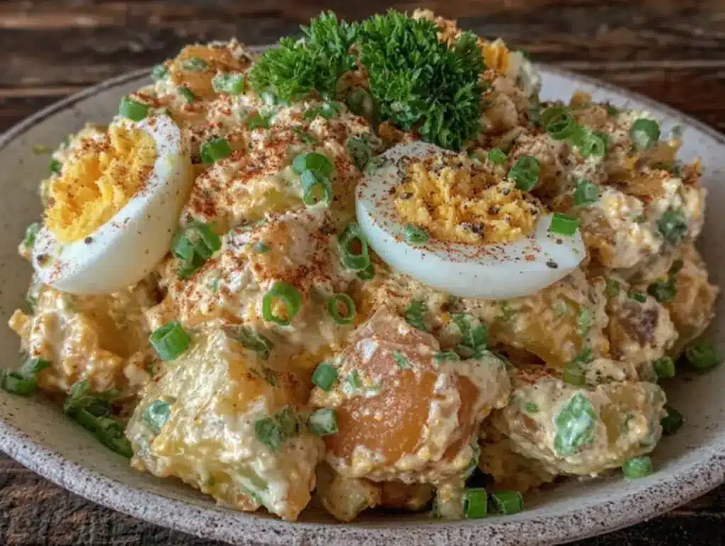 creamy classic Southern potato salad - featured image