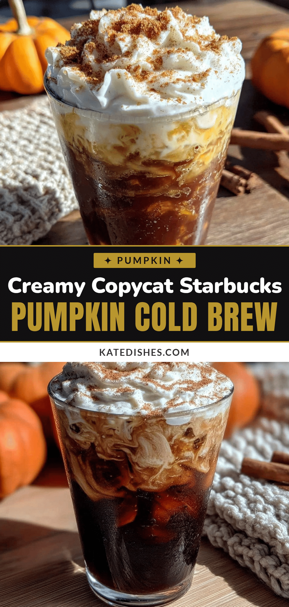 creamy copycat starbucks pumpkin cream cold brew recipe