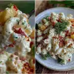 creamy Hawaiian macaroni salad - featured image