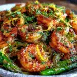 creamy lemon butter shrimp pasta - featured image