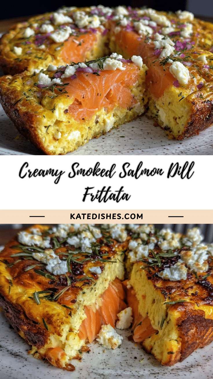 creamy smoked salmon frittata recipe
