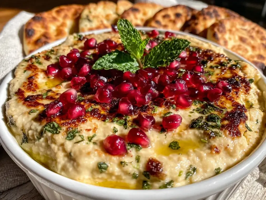 creamy smoky baba ganoush - featured image