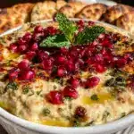 creamy smoky baba ganoush - featured image