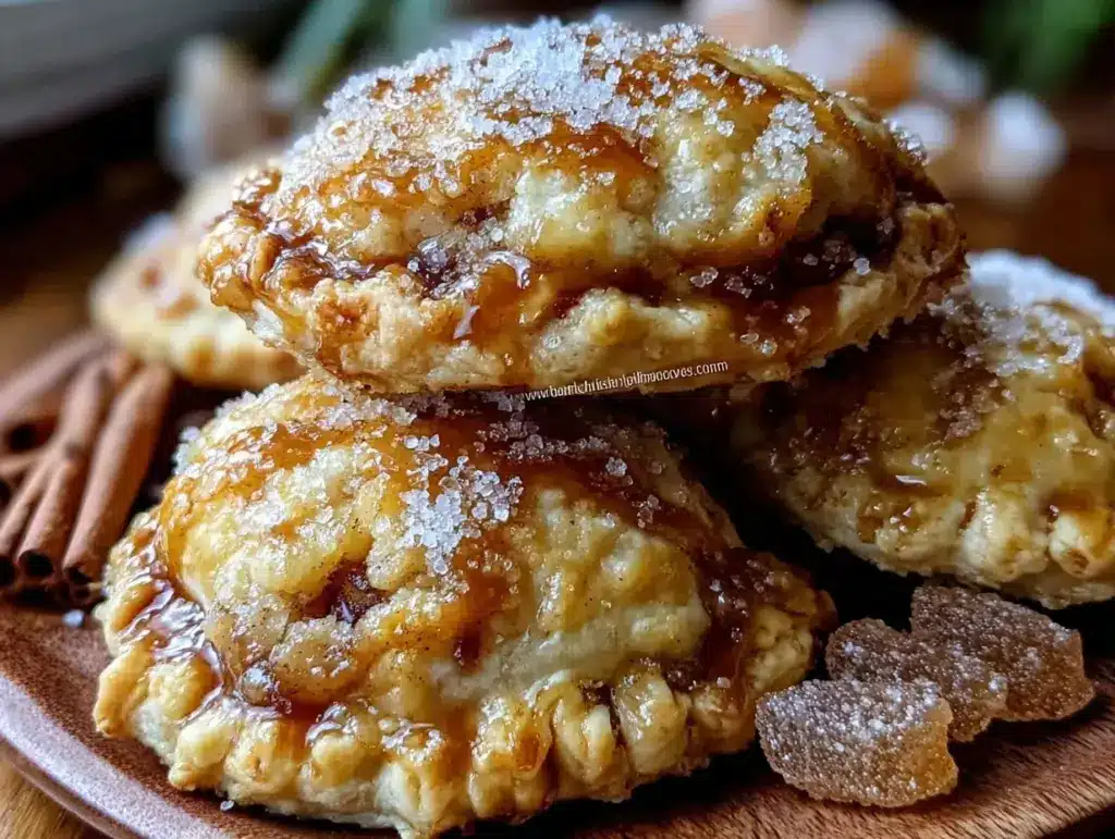 crispy air fryer apple hand pies - featured image
