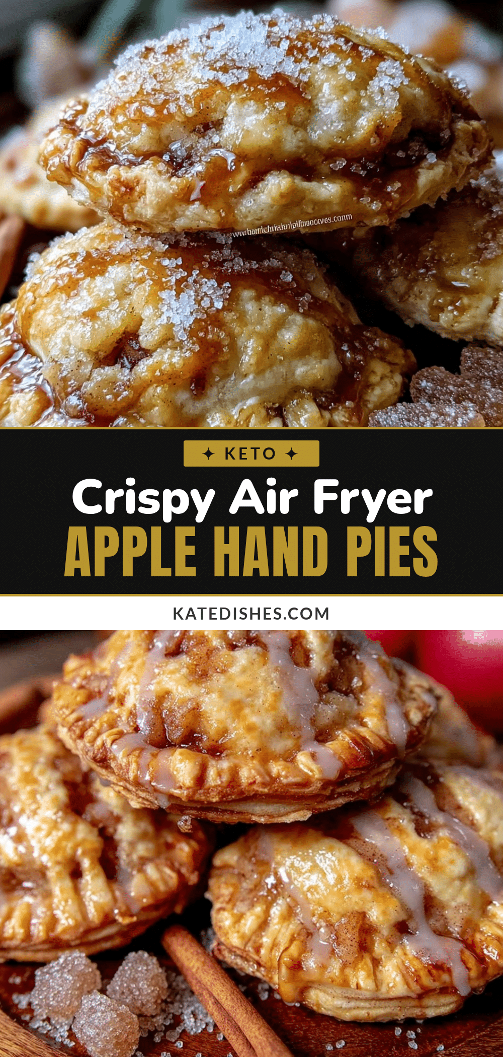 crispy air fryer apple hand pies recipe