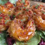 crispy air fryer bang bang shrimp - featured image