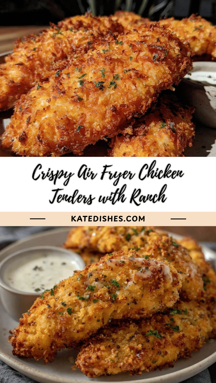 crispy air fryer chicken tenders recipe