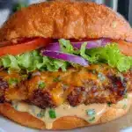 crispy air fryer smash burgers - featured image