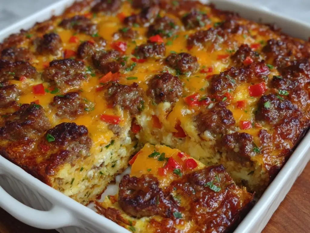 Crispy Amish Breakfast Casserole - featured image