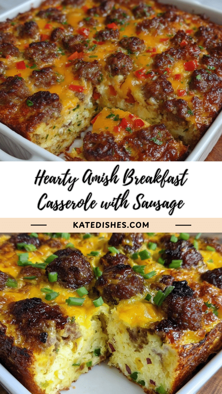 Crispy Amish Breakfast Casserole recipe