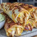 crispy baked chicken taquitos - featured image