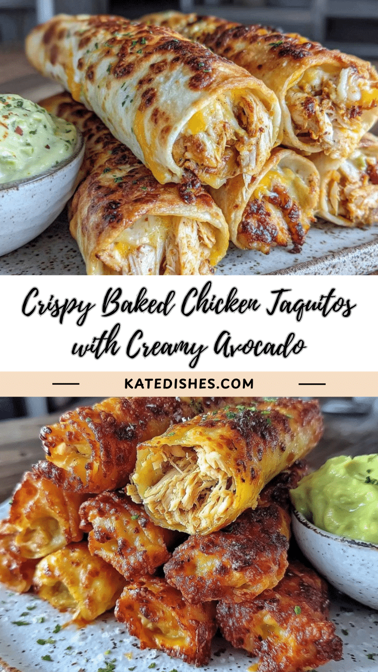 crispy baked chicken taquitos recipe