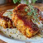 crispy cast iron fried pork chops - featured image