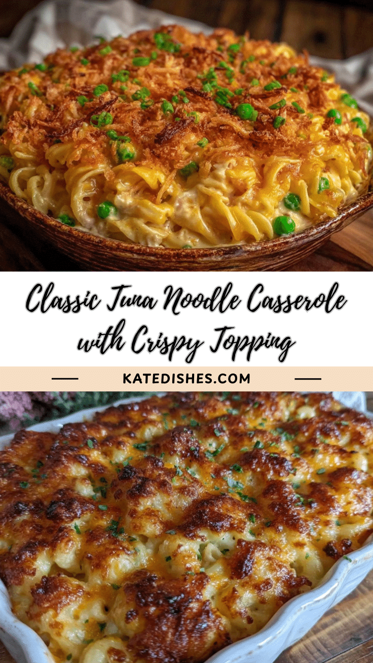 crispy classic tuna noodle casserole recipe