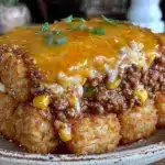crispy cowboy casserole - featured image