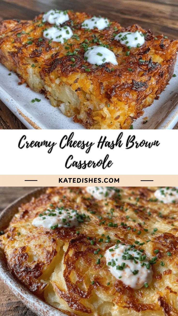 crispy creamy hash brown casserole recipe