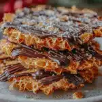 crispy florentine lace cookies - featured image