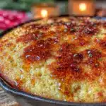 crispy mamas skillet cornbread - featured image