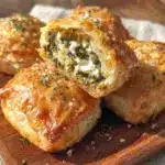 crispy spanakopita hand pies - featured image