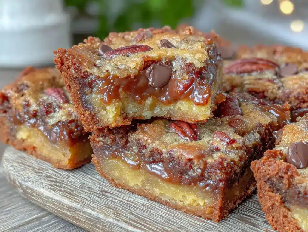 Derby pie bars - featured image