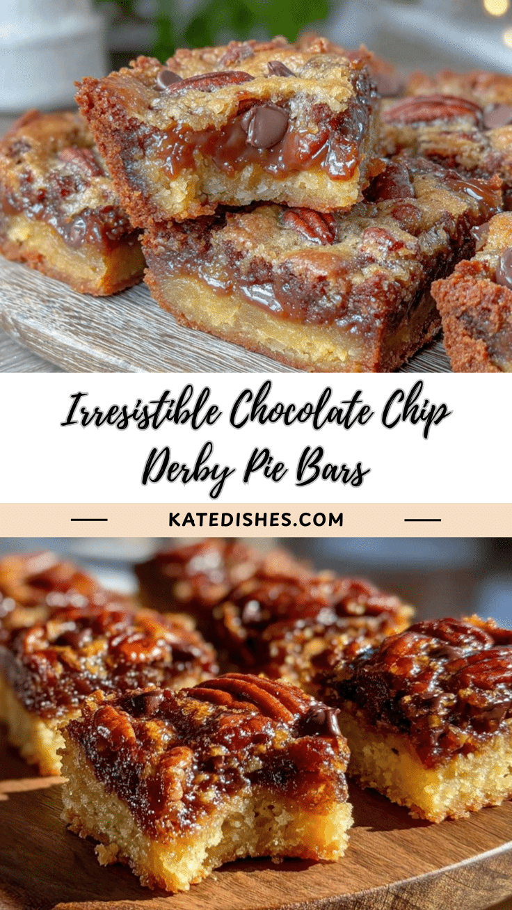 Derby pie bars recipe