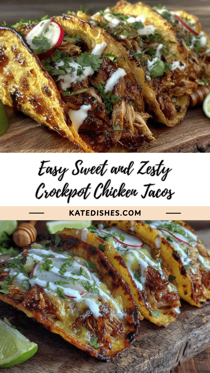 easy crockpot honey lime chicken tacos recipe