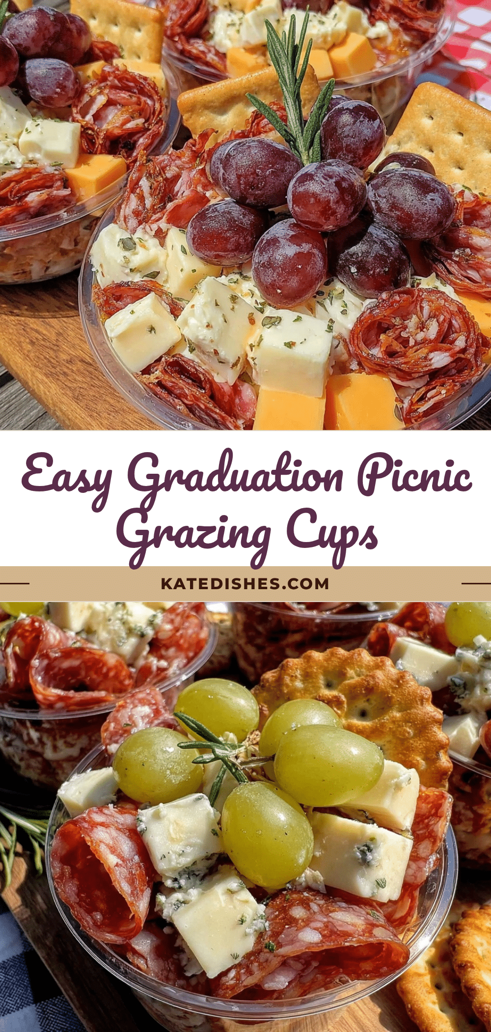 easy graduation picnic grazing cups recipe