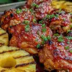 Easy Juicy Sheet Pan Hawaiian Chicken - featured image