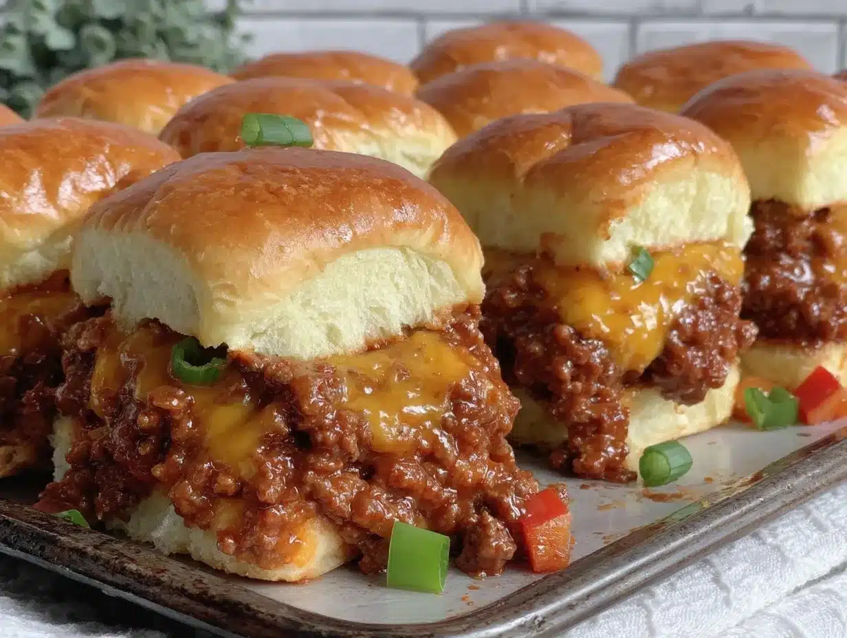 easy juicy sheet pan sloppy joes preparation steps