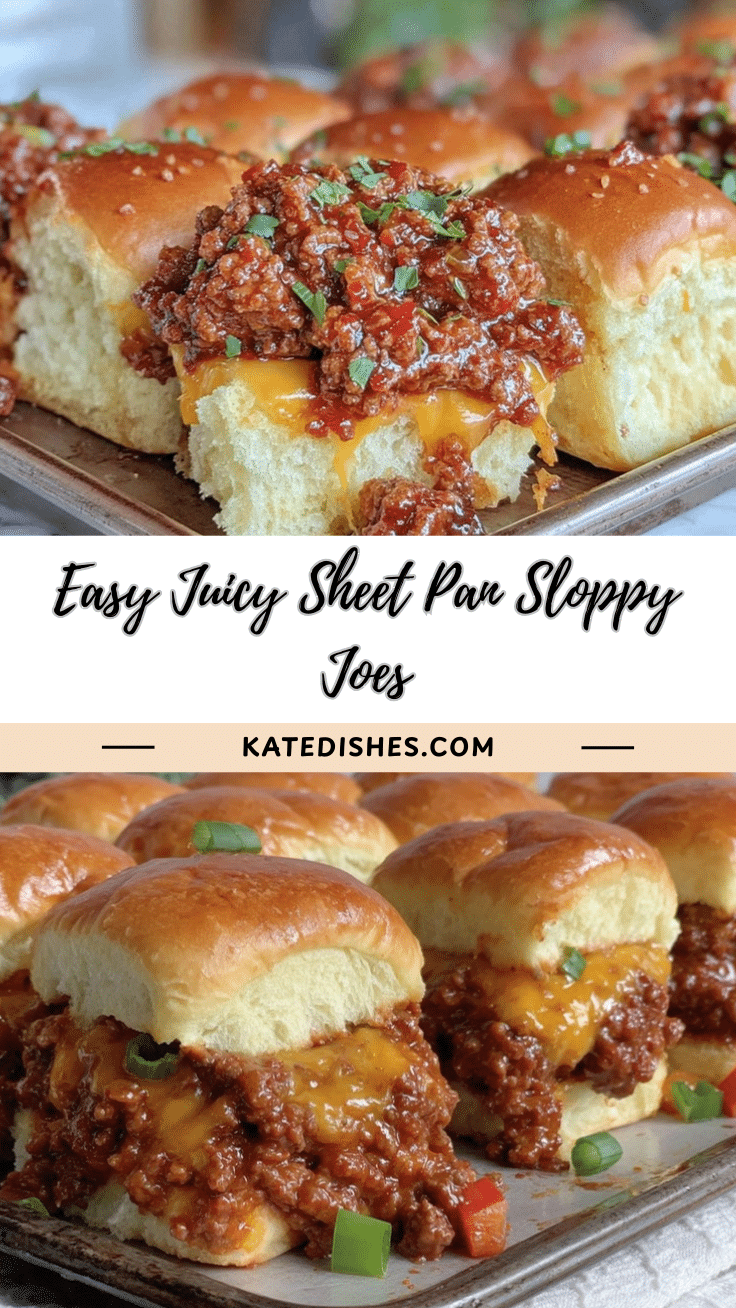 easy juicy sheet pan sloppy joes recipe