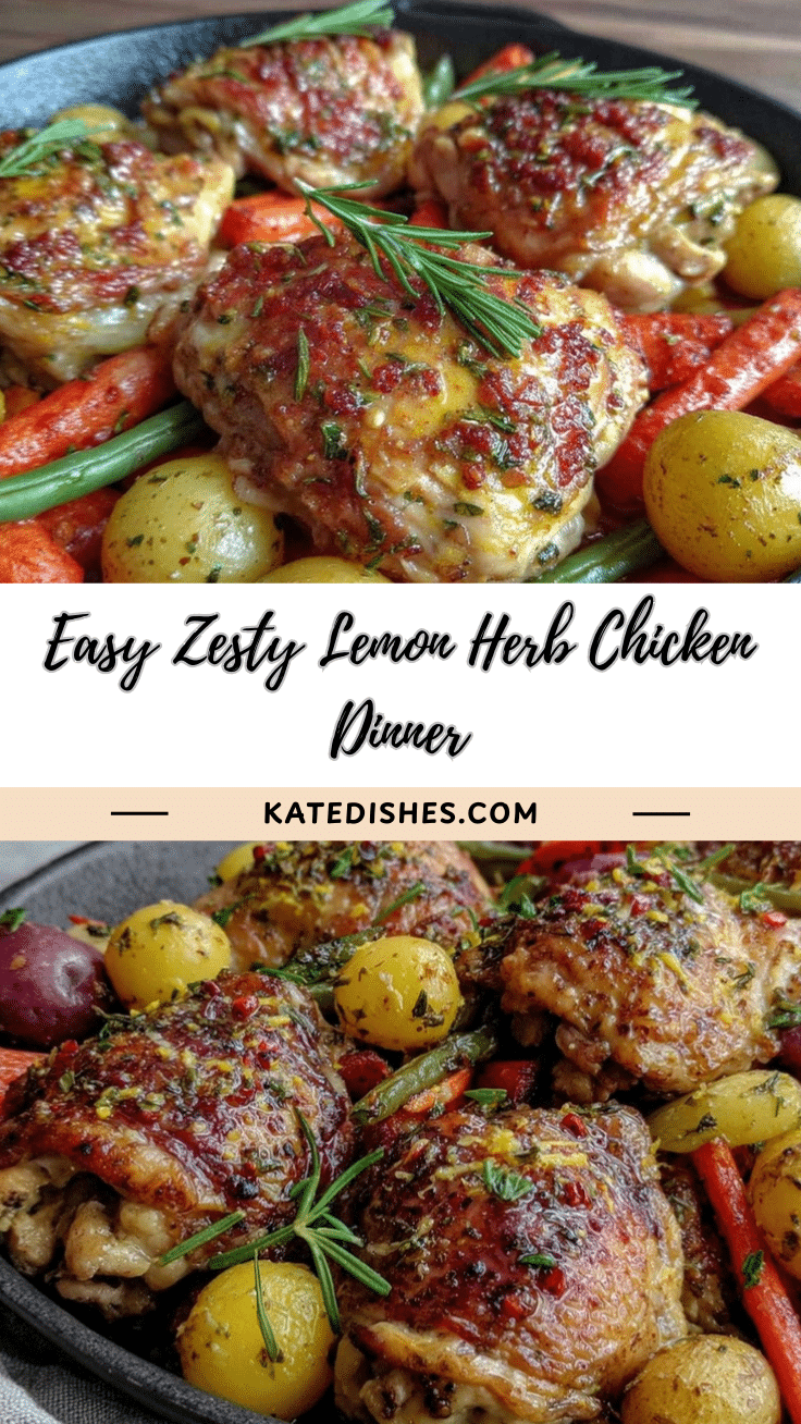 easy one-pan lemon herb chicken recipe