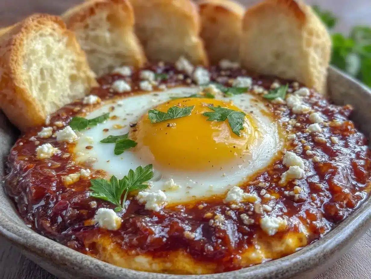 easy solo shakshuka recipe preparation steps