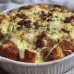 Eggs Benedict casserole - featured image