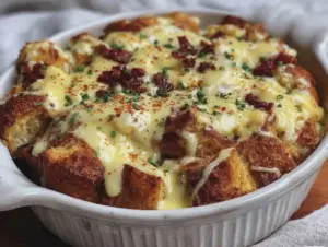 Eggs Benedict casserole - featured image