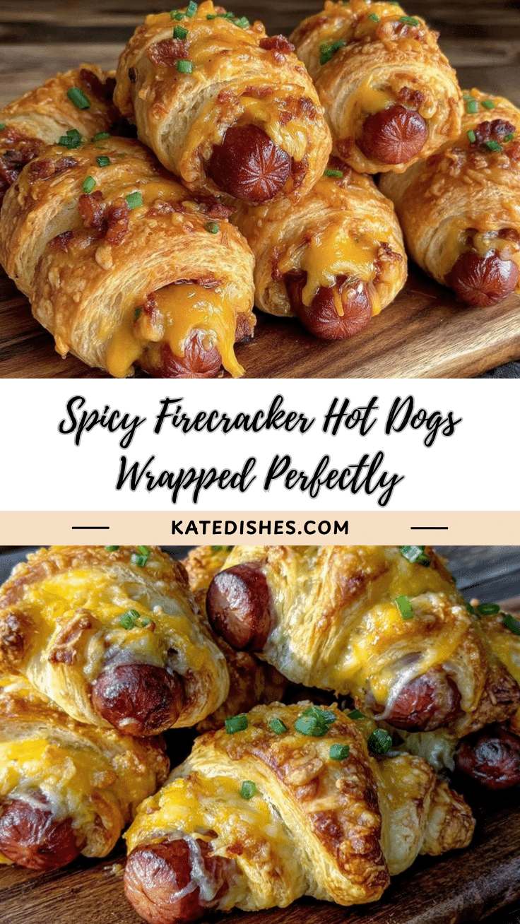 firecracker hot dogs wrapped in crescent rolls recipe