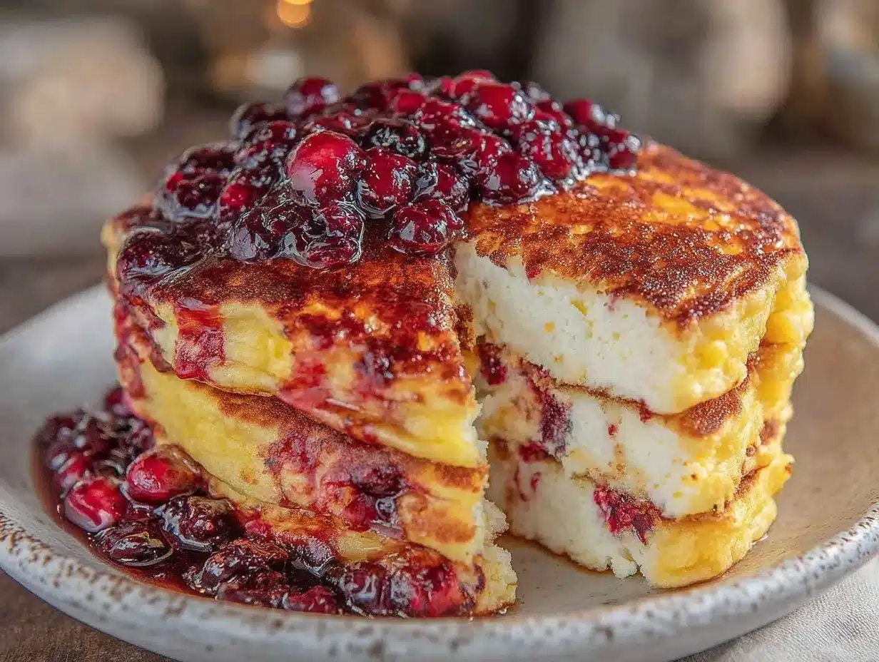 fluffy lemon ricotta pancakes preparation steps